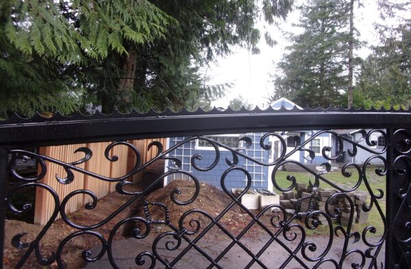 Solid Scroll Work Gate - Image 3