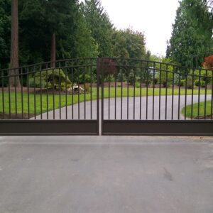 Brown Swing Gate