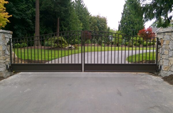 Brown Swing Gate