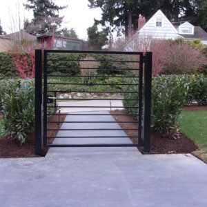 Black Pacific Ped Gate