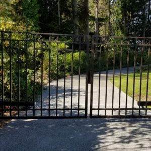 Brown Double Swing Gate