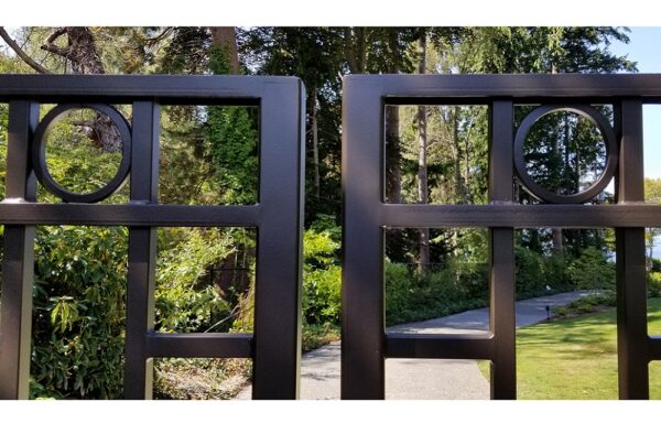 Brown Double Swing Gate - Image 2