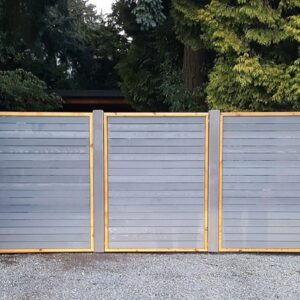 Single Swing Wood Gate