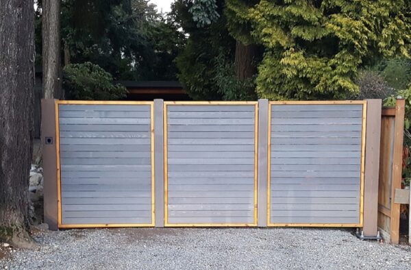 Single Swing Wood Gate