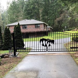Forest Outline Gate