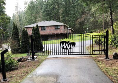 Forest Outline Gate