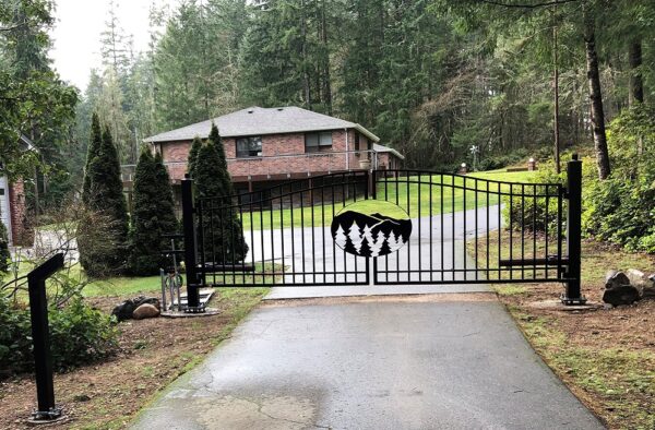 Forest Outline Gate