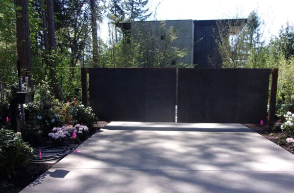 Corten Steel Gate