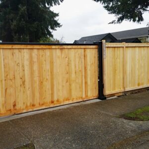 Cedar Slide Gate