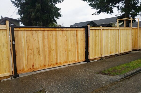 Cedar Slide Gate