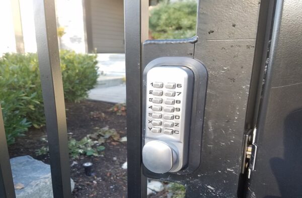 Pedestrian Gate with Keypad - Image 2