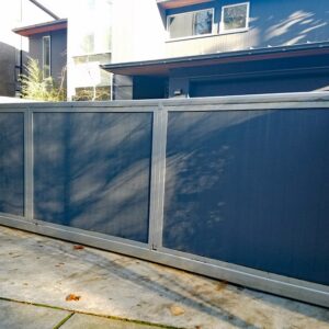 Solid Privacy-Security Wood Gate