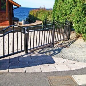 Ped Gate with Lock