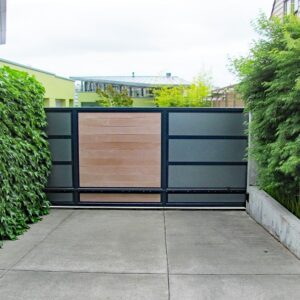 Sliding Privacy-Security Gate