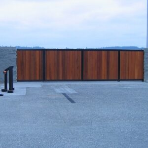 Commerical Wood Gate