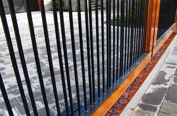 Custom Brazillian Ipe Gate - Image 2