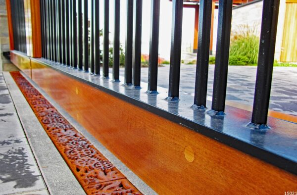 Custom Brazillian Ipe Gate - Image 3