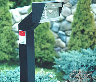 Pedestal Telephone Entry System