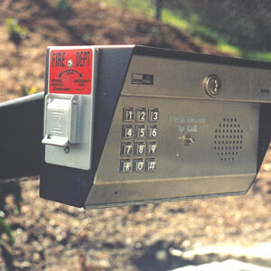 Pedestal Telephone Entry System