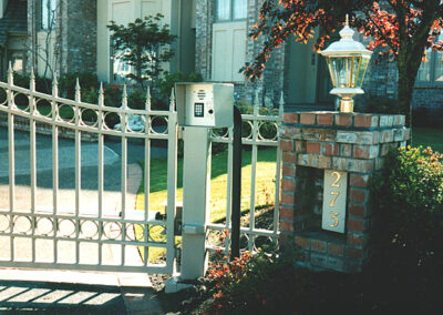 Pedestal Telephone Entry System