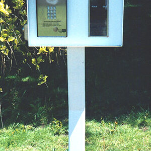Pedestal Telephone Entry with Residents' Names