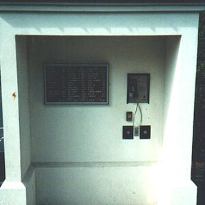 Covered Telephone Entry