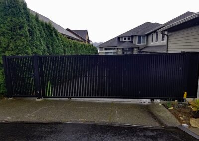 Louver Privacy-Security Gate