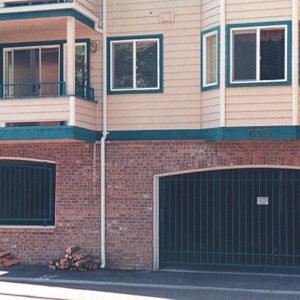 Iron Slide Gate Entrance