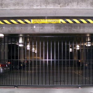 Iron Slide Gate Entrance