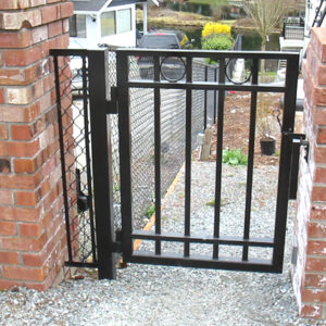 Simple Iron Pedestrian Gate