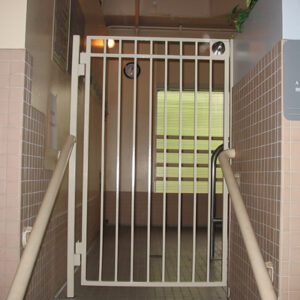 Pedestrian Gate Entrance to Spa