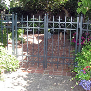 Pedestrian Wrought Iron Gate