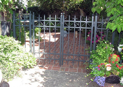 Pedestrian Wrought Iron Gate