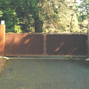 Sliding Privacy-Security Gate