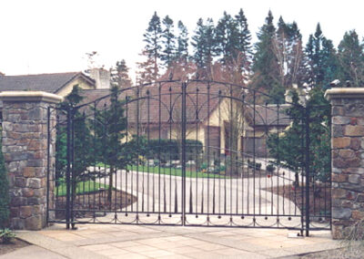 Double Swing Security Gate