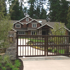 Residential Double Swing Gate