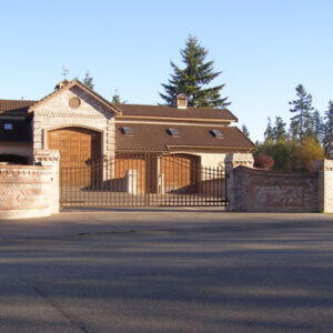Double Swinging Gate