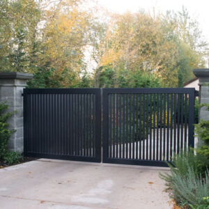 Custom Picket Privacy-Security Gate