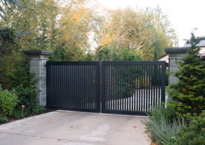 Custom Picket Privacy-Security Gate