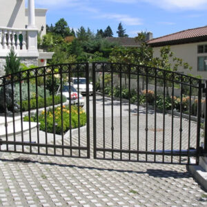 Arched Double Swing Gate