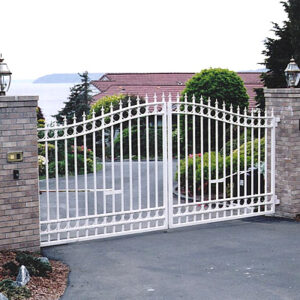 Custom Painted Swing Gate