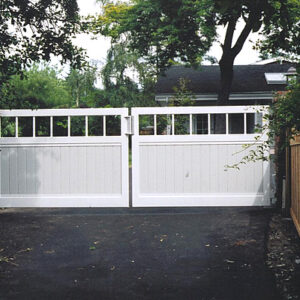 Iron Driveway Gate