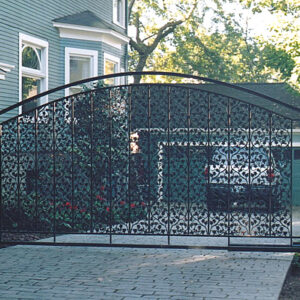 Single Swing Gate with Details