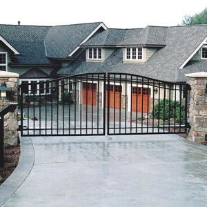 Double Swing Vehicle Gate