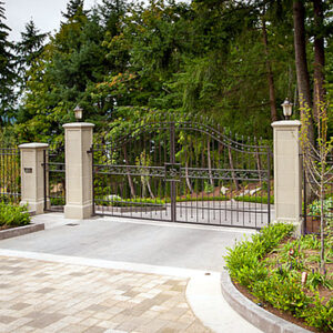 Elegant Driveway Gate