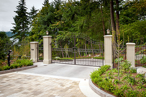 Elegant Driveway Gate