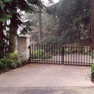 Double Swing Security Gate