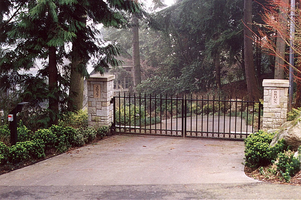 Double Swing Security Gate