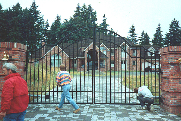 Iron Swing Gates