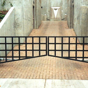Unique Iron Swing Gate